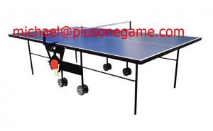 China Supplier Folding table tennis table ping pong table features 10 minute assembly on sale