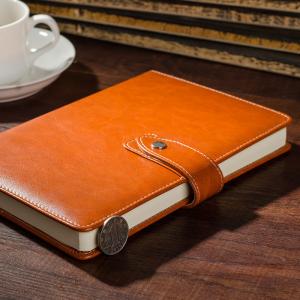 Best A6 A5 Hardcover Notebook Weekly Planner Leather Journal With Pen Holder wholesale
