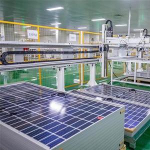 China Rixin 550w Double Glass PV Modules Monocrystalline Silicon Solar Panel Price on sale