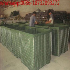 China Hesco Bastion Barrier Sand Wall Military Hesco Flood Barriers  For Sale/hesco barriers price list/hesco concertainer on sale