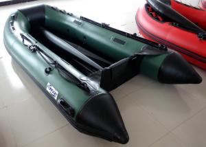 China Durable Inflatable Fishing Sea Kayak 4 Persons Inflatable Boat Blue color 3.2m length on sale
