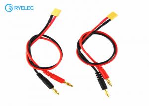 China 4.0mm Banana Plug To XT30 Charge Custom Cable Assemblies Connector For RC Helicopter Battery on sale