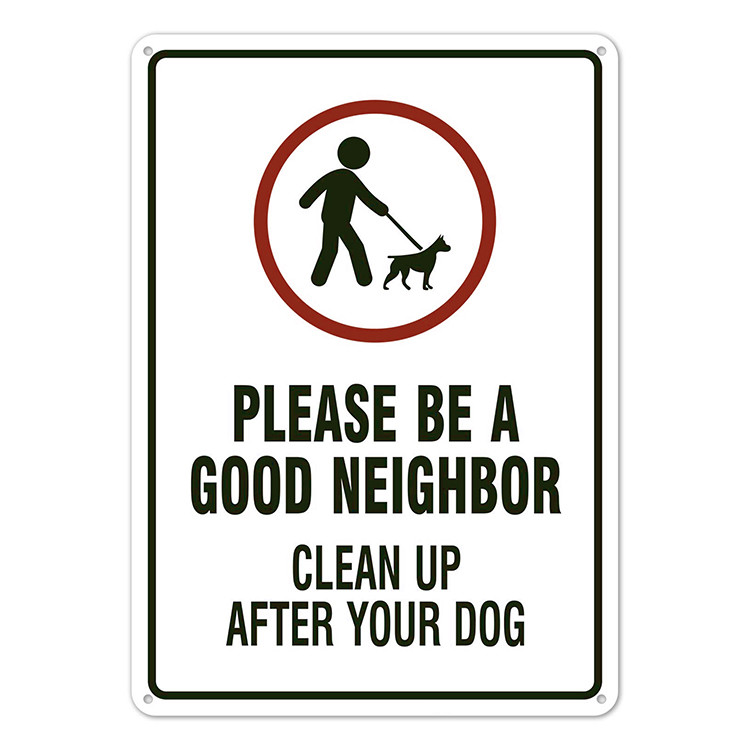 China Dustproof Aluminum Custom Reflective Sign Safety Warning For Home Garden on sale