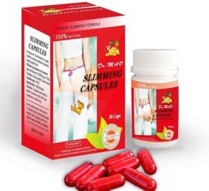 China 100% Dr Mao Natural Weight Loss Pills red with Herbal Slimming Formula on sale
