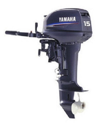 China 15HP Two Stroke Yamaha Outboard Motors For Inflatable Boat 15FMHS on sale