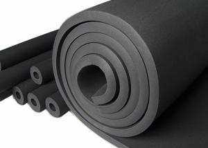 China Durable Nontoxic Rubber Foam Insulation Roll , Anticorrosive Elastomeric Foam Sheet on sale