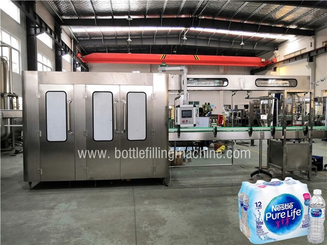 Cheap PLC Mineral Water Production Line Turkey Drinking Water Making Machine / Bottling Line for sale