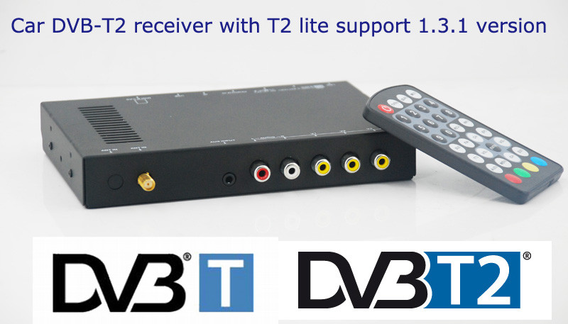 China DVB-T2E car DVB-T2 digital TV receiver with one tuner one antenna on sale
