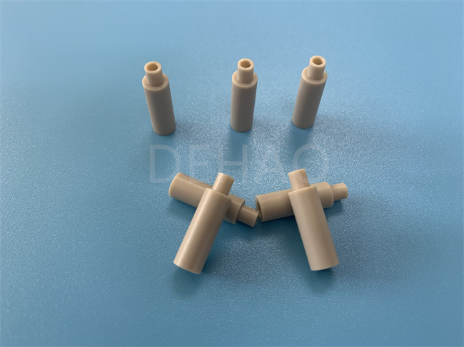 China RoHS PEEK Machined Parts Plastic PCB Welding Pipe Tube Chemical Resistant on sale