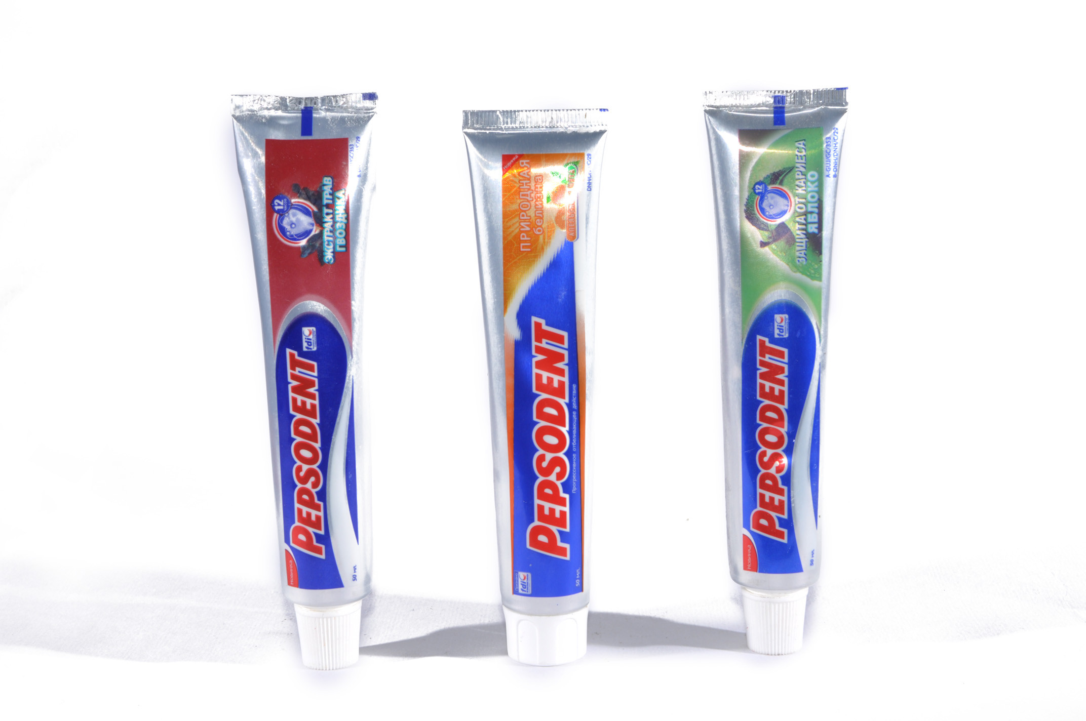 Best Pepsodent teeth whitening toothpaste white, red and green,cystal color wholesale