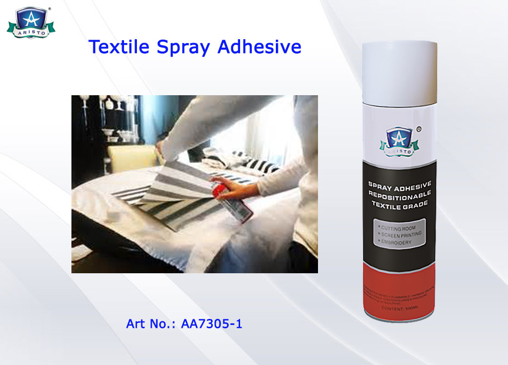 China No CFC Spray Adhesive for Fabric and Textile Semi-transparent , Strong Adhesive Force on sale