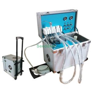 Best Portable Dental Unit with Air Compressor & Storage Tanks / Dental Equipment SE-Q037 wholesale