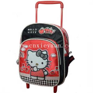 China hello kitty school bag trolley bag on sale