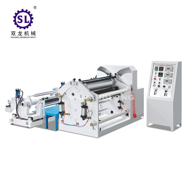 Paper Automatic Slitting Machine Surface Rewinding Type Electric  Working Way