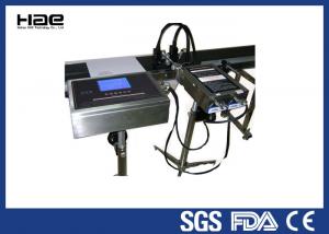 China Multi Printing Head High Resolution Inkjet Printer Computer Connected With Roman Number on sale
