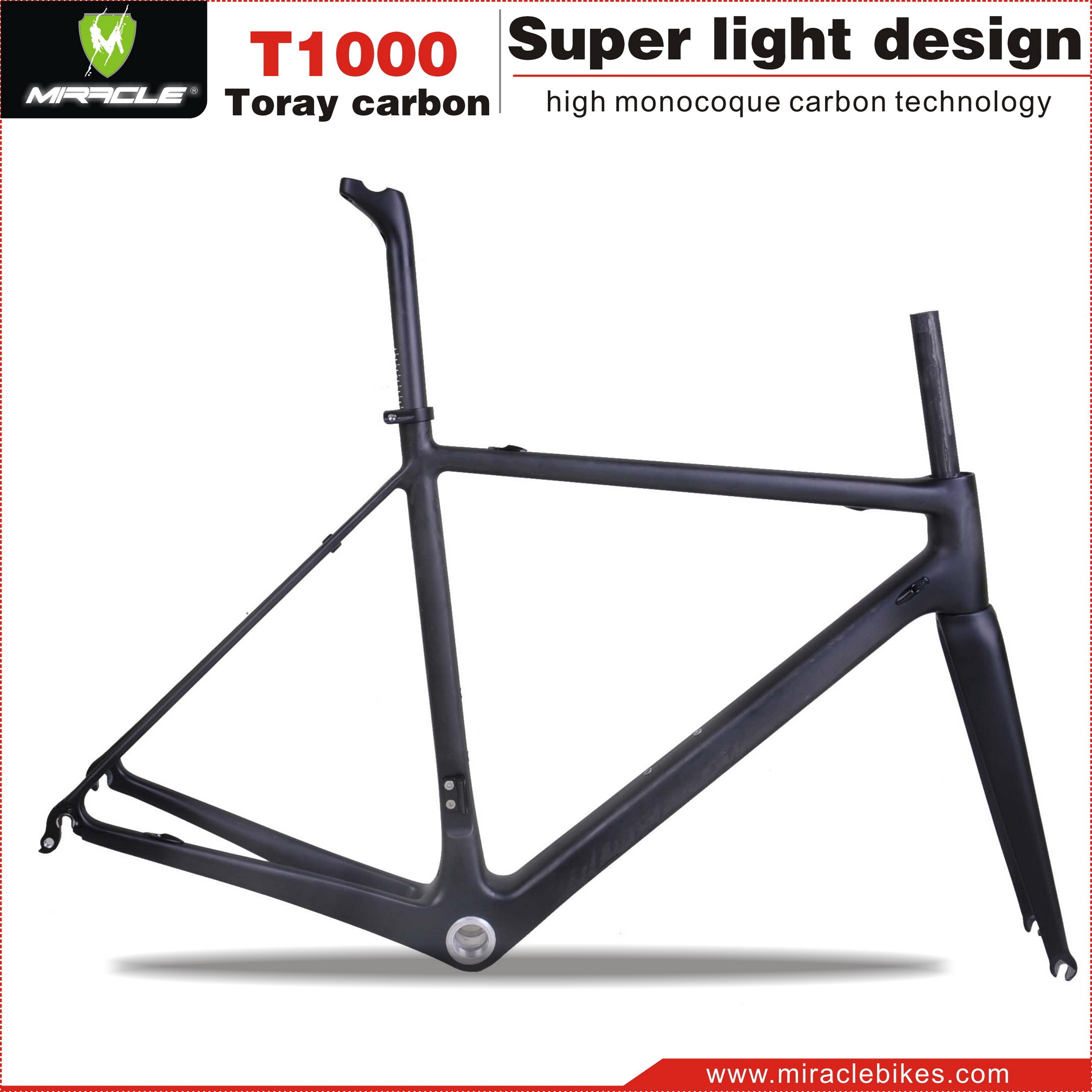 China chinese carbon road bike frame,high quality carbon road bicycle fame,T1000 carbon frame on sale
