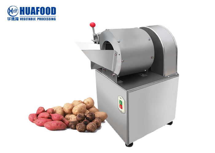 China Vegetable Roots 200kg/H Cube Slicer Machine on sale
