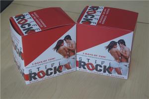 Best Stiff Rock Red Mamba Pills Packaging Card And Box , Blister Card Packing wholesale