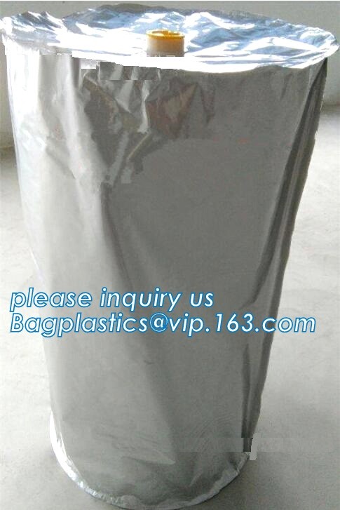 Cheap Aluminium Foil liquid Protective Lining Bag with Valve, Barrels Bucket Pail Drum Liner IBC Tank Liner Oil Packaging for sale