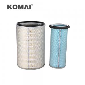 China High Flow Air Filter , Excavator Car Engine Air Filter 6125-81-7031 A-5653-S 50C0411 on sale