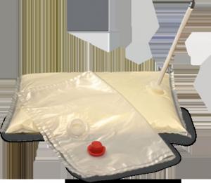 Best 3 l Juice Flexible Alu Foil Bag Bib Aseptic Bag For Milk , Egg Liquid , Mayonnaise wholesale