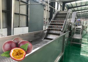 Best Stainless Steel Passion Fruit Pulping Machine 1500 T / Day Good Performance wholesale