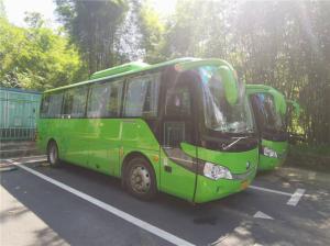 China 14 Seated Yutong Used Diesel Buses , Manual Used Tour Buses on sale