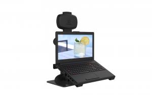 China Automatic High Tech-Style Monitor Laptop Stand 4-23cm Per Min Speed Rotation on sale