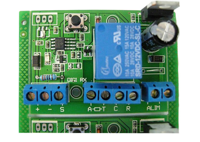 Best Custom Electronic Circuit PCBA Board Assembly 2 Layer Green Soldermask wholesale