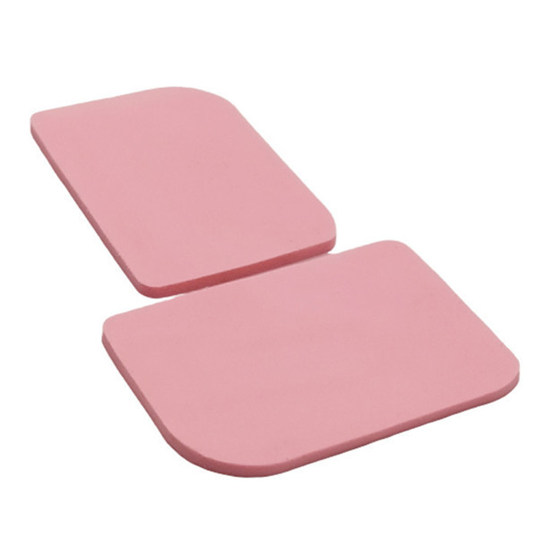 Cheap Pink 25 Shore 200x400mm Heat Sink Rubber Pads for sale