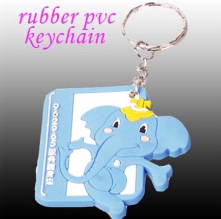 China custom design elephant soft silicone rubber pvc keychain makers with colorful on sale