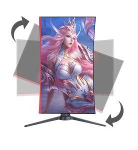 China 27 Inch 165Hz Gaming Desktop Monitor HDMI DP Interfaces Rotating Stand on sale