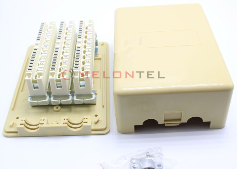 Best ABS Material Telephone Krone Junction Box 30 Pair With High Band Modules wholesale