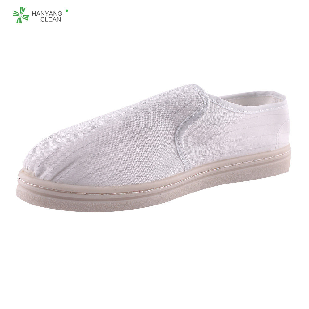 Best Autoclavable Food Industry Safety Shoes Anti Static Esd With Stripe wholesale