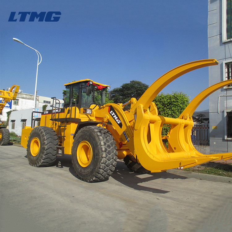 China 2200r / Min Hydraulic Wheel Loader Log Grapple Loader 15 Ton In Lumber Mill on sale
