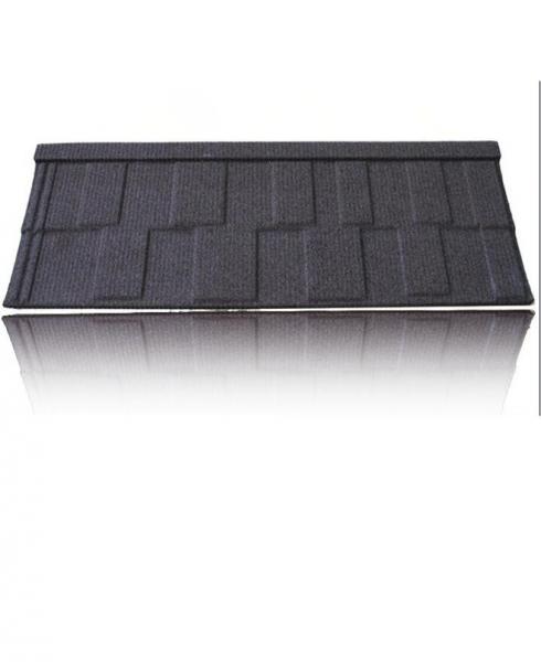 Cheap Shingle Stone Coated Metal Roofing Tile DX51D Material Long Service Life for sale