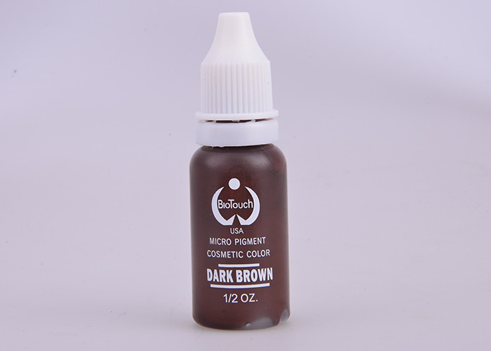China BioTouch Non Drying, Natural Color Dark Brown Micro Pigment to Dark Skin - Toned on sale