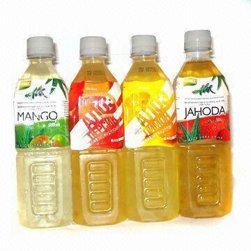 China Aloe Vera Drinks with 500ml Caopacity, Various Bottle Sizes are Available on sale