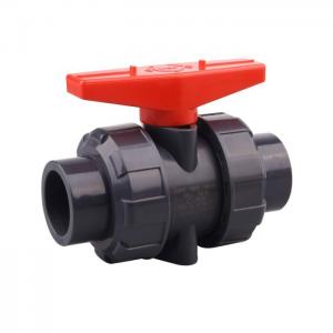 China 50mm Plastic Pvc Ball Valve With Epdm Rubber on sale
