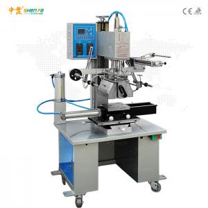 China Semi Automatic Foil Hot Stamping Machine For Glass Perfume Bottle on sale