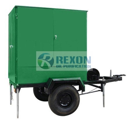 Cheap 3000 Liters / Hour Enclosed Mobile Oil Filtration Unit Dielectric Insulating Oil Onsite for sale