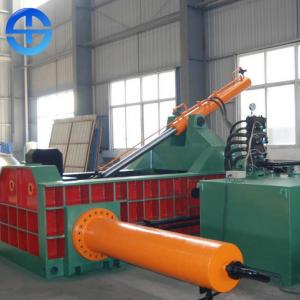 China Industry Recycling Press Machine 1250 KN Scrap Aluminum Baler Customized Bale Size on sale