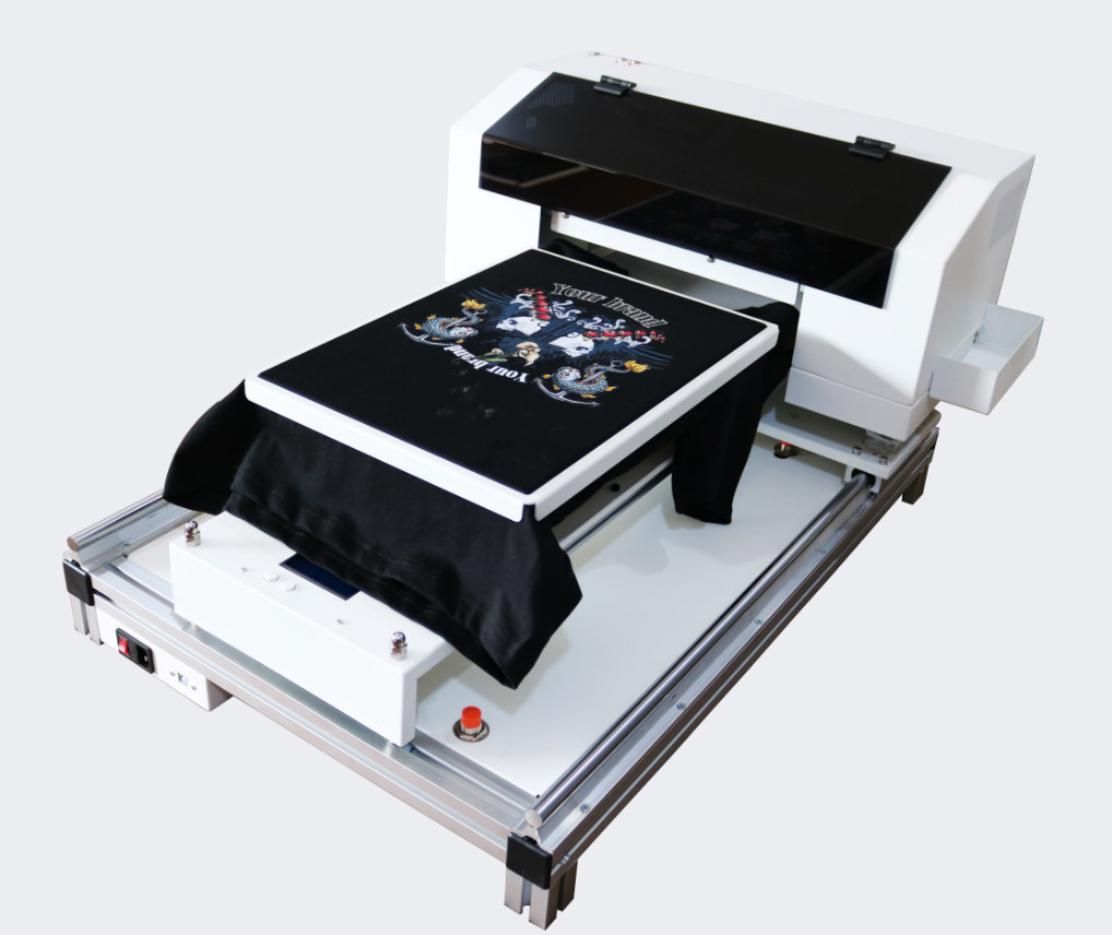 China New Condition Automatic Industrial T-shirt Printer Dtg Direct To Garment Printing Machine on sale