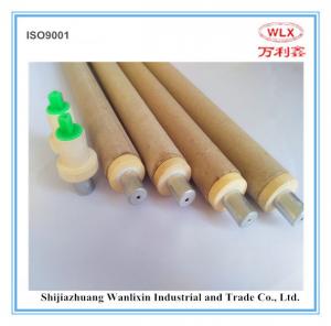 China Industrial S/B/R Type Thermocouple Temperature Sensor with Paper Tube for Metallurgy on sale