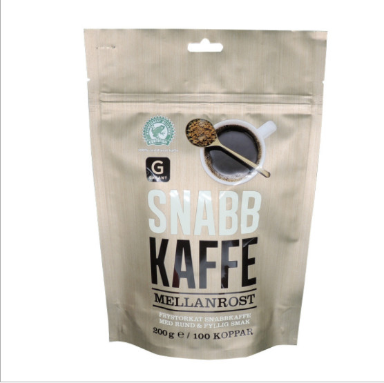 China PET PE OPP VMPET Ziplock Food Packaging Bags For Coffee on sale