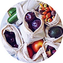 cloth bags cotton bag linen bags fabric bags produce fruits vegetables grocery bulk food
