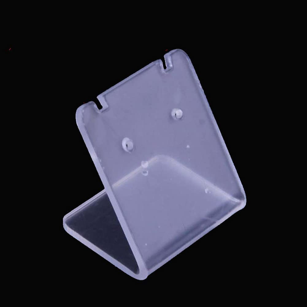 China L Shaped Acrylic Earrings Display Jewelry Rack Stud Bracket For Props on sale