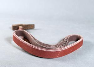 China 1 X 30 Sanding Belt Aluminum Oxide Cloth Sanding Belts X Weight Poly Cotton Backing on sale