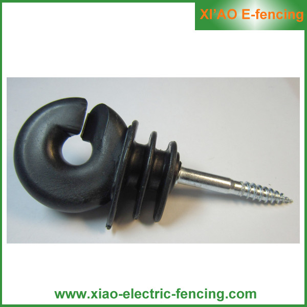 China Wood Post Screw Electric Fencing Insulator on sale