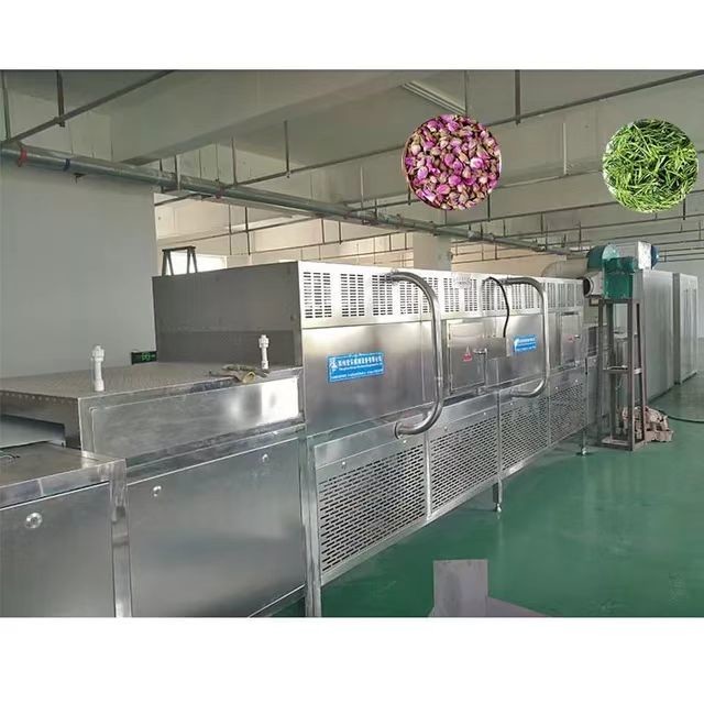The Cheapest Drying Tunnel industrial vacuum dryer For Food Microwave Drying Machine